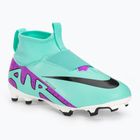 Scarpe da calcio per bambini Nike Jr Zoom Mercurial Superfly 9 Academy FG/MG iper turchese/nero/bianco/fuchsia dream