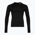 Maglia a maniche lunghe da allenamento Nike Pro Dri-Fit Warm bianco/nero da uomo