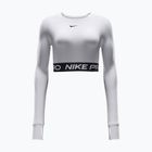 Top da allenamento a manica lunga donna Nike Pro 365 Dri-Fit white/black
