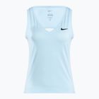 Canotta tennis donna Nike Court Dri-Fit Victory Tank blu ghiacciaio/nero