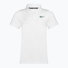 Polo Nike Court Dri-Fit Advantage Tennis Uomo bianco/malchite