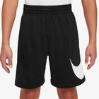 Pantaloncini da allenamento Nike Dri-Fit Multi+ da bambino nero/bianco/nero