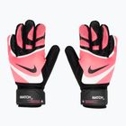 Guanti da portiere Nike Match nero/sunset pulse per bambini