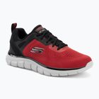 Scarpe da uomo SKECHERS Track Broader rosso