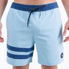 Pantaloncini da bagno Hurley Phantom Eco Block Party Volley 17" blu da sogno da uomo