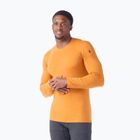 Smartwool Merino 250 Baselayer Crew Uomo in scatola manica lunga termica marmalade heather