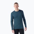 Smartwool Merino 250 Baselayer Crew Uomo in scatola manica lunga termica twilight blue heather