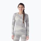 Smartwool Merino 250 Baselayer Crew Donna in scatola manica lunga termica grigio chiaro nebbia pini