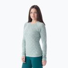 Smartwool Classic Thermal Merino Base Layer Crew da donna in scatola verde artico a maniche lunghe