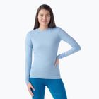 Smartwool Donna Intraknit Thermal Merino Baselayer Longsleeve Crew blu sereno / bianco