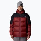 Piumino da uomo The North Face Diablo Down 2.0 Hoodie ad alto rischio rosso/nero heather