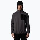 Felpa The North Face Crest 1/4 Zip uomo grigio antracite/nero