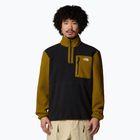 Felpa The North Face Yumiori 1/4 Zip nero/verde muschio da uomo