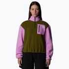 Felpa donna The North Face Yumiori 1/4 Zip forest olive/ dragonfruit