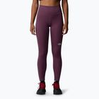 Leggings da corsa da donna The North Face Mountain Athletics 25In Flex Tight malva di mezzanotte