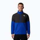 Felpa The North Face Glacier Heavyweight Full Zip da uomo blu/grigio asfalto