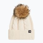 Berretto invernale da bambino The North Face Oh Mega Fur Pom Beanie white Dune