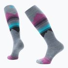 Calze da sci Smartwool donna Ski Targeted Cushion Pattern OTC blu peltro