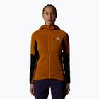 Felpa The North Face donna Stormgap Powergrid iron citrus/nero