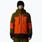 Giacca da sci da uomo The North Face Snowsquall arancione/forest olive