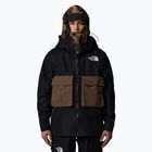 Giacca da sci da uomo The North Face Dragline nero/marrone fumo