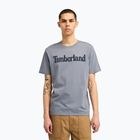 Timberland Uomo Tfo Wordmark Logo T-shirt grigio folkstone