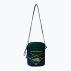 The North Face Jester Crossbody verde cacciatore/blu aquila marsupio