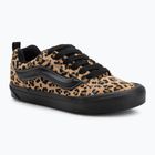 Scarpe Vans Knu Skool leopardate nere