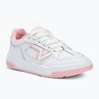 Scarpe Vans Upland in pelle bianca/rosa