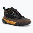 Scarpe Timberland per bambini Greenstride Motion 6 Low Lace in nabuk nero/marrone