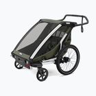 Carrello per bicicletta Thule Chariot Lite Double vintage green
