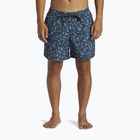 Pantaloncini Quiksilver Remade Mix Volley 17" da uomo, navy scuro