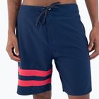 Pantaloncini da bagno Hurley Phantom Block Party 18" da uomo in blu paglierino