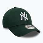 Cappello da baseball New Era League Essential 9Forty New York Yankees verde scuro