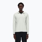 Felpa da running uomo New Balance Space Dye 1/4 Zip grey