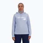 Felpa con cappuccio New Balance Core Fleece Donna, viola chiaro