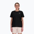 Maglietta da corsa New Balance Essentials SS da donna, nero