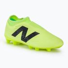 Scarpe da calcio per bambini New Balance Tekela Magique JNR FG V4+ bleached lime glo