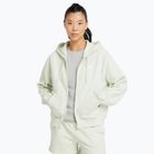 Felpa New Balance French Terry Full Zip da donna, menta naturale