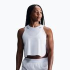 Canotta da running donna Nike AeroSwift Dri-Fit ADV Cropped Tank Top off white/black