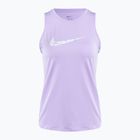 Canotta da running donna Nike One Graphic TT lilla fiorito/bianco