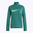 Felpa da running Nike Swoosh Dri-FIT 1/4-Zip Mid Donna bicoastal/verde evapor