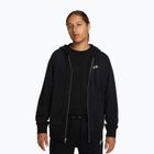 Felpa uomo Nike Club FZ Hoodie black/black/white