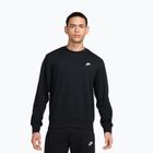 Felpa uomo Nike Club French Terry Crew black/white