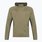 Felpa con cappuccio Nike Trail Dri-Fit UV LS Uomo oliva neutra/oliva media/lilla a maniche lunghe da corsa