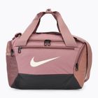 Nike Brasilia 9.5 Duffle 25 l borsa da allenamento smokey mauve/nero/light orewood brown