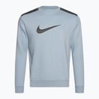Felpa Nike Sportswear Fleece Crew Uomo blu armeria/grigio ferro chiaro