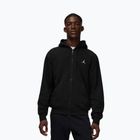 Felpa uomo Nike Jordan Brooklyn Fleece Full Zip black/white
