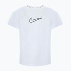 Maglietta da bambino Nike One Dri-Fit bianco/nero