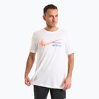 Maglietta da running Nike Dri-Fit Founders da uomo, bianco